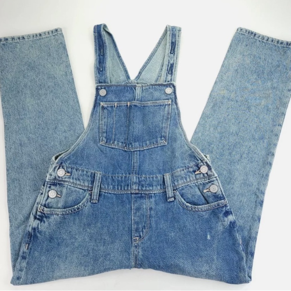 Girls denim overalls